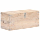 Cumpara ieftin Cufar, 90 x 40 x 40 cm, lemn masiv de acacia
