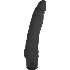 Vibrator Slim, 7 Moduri Vibratii, Silicon, Negru, 21cm