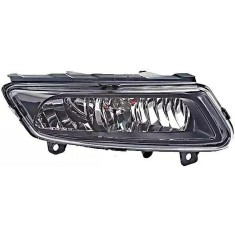 Proiector ceata VW Polo, 08.2014 si Polo 05.202017 Model Blue GT, R-Line, partea Stanga, negru, cu becuri, tip bec H8, cu lumini pentru curbe, Hella