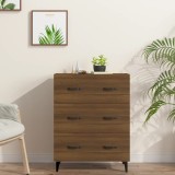 vidaXL Servantă, stejar maro, 69,5x34x90 cm, lemn prelucrat