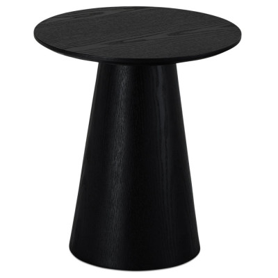 Round Coffee Table Tango &amp;oslash;45x50 Black Oak foto