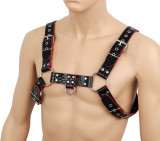 Sistem Chest Harness pentru Barbati Negru Passion Labs