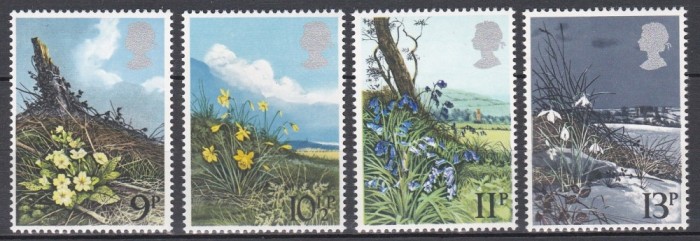 Marea Britanie 1979 - Flori sălbatice britanice, MNH