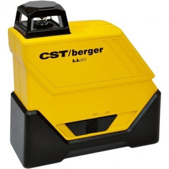 Bosch CST/berger LL20 Set nivela laser plan 360gr pentru exterior, 80m, receptor 160m, precizie 0.15mm/m orizontal foto