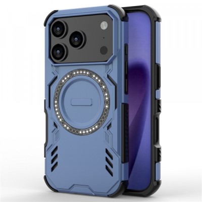 Husa MagSafe pentru Apple iPhone 17 Pro, Techsuit, ArmorMag, Albastra foto
