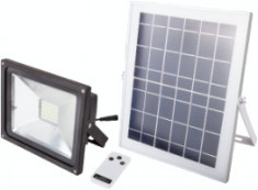 Proiector LED cu Incarcare Solara si Telecomanda / P[W]: 6; Ps[W]: 12; C1: c00232; C2: c00233 foto