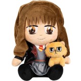 Jucarie din plus Hermione cu Crookshanks, 26 cm