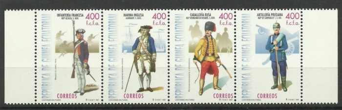 GUINEA ECUATORIALA 1998 UNIFORME MILITARE