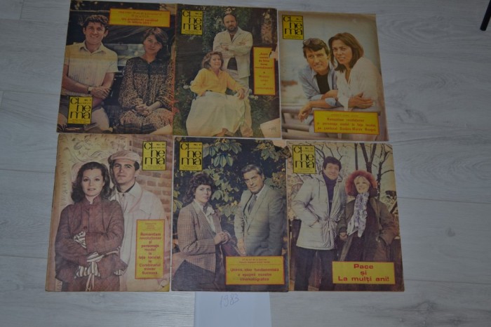 Revista Cinema 1983 (11 numere)