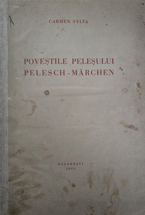 Carmen Sylva, Poveștile Peleșului, 1933