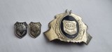 SEMNE DE ARMA POLITIA + CUC CASCHETA POLITIA . CITITI DESCRIEREA VA ROG .
