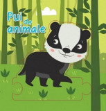 Pui de animale - carte puzzle