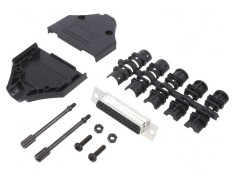 Conector D-Sub HD 44-Pin Mamă Lipire Cablu
