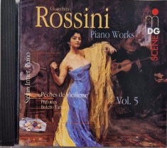Gioacchino Rossini, Stefan Irmer &lrm;&ndash; Complete Piano Works Vol. 5 _ NM / NM cd muzica clasica _ MDG, Germania, 2005
