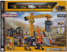 MAJORETTE PISTA CREATIX CONSTRUCTION 5 MASINUTE VOLVO SuperHeroes ToysZone foto