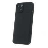 Husa Honeycomb neagra cu protectie camere iPhone 14 neagra