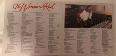 [Vinil] Stevie Wonder - Woman in Red - disc original LP gatefold foto