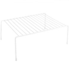 Raft Organizator Metalic, Alb, 31.5x26x13cm