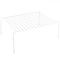 Raft Organizator Metalic, Alb, 31.5x26x13cm