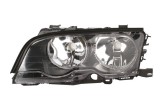 Far Bmw Seria 3 (E46) Coupe/Cabrio 05.1999-06.2001 TYC fata stanga, tip bec H7+H7, reflector negru