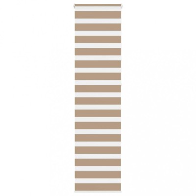 Jaluzea tip zebra 60x230 cm lățime țesătură 55,9 cm poliester foto