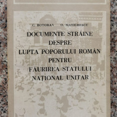 Documente Straine Despre Lupta Poporului Roman Pentru Faurire - C. Botoran O. Matichescu ,553711