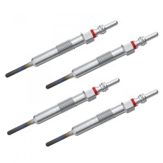Set 4 bujii incandescente Bosch pentru Dacia Duster, Logan II, Mercedes-Benz A-Class, B-Class, Citan, CLA, Nissan Qashqai, Renault Clio, Kangoo, Megan