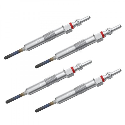 Set 4 bujii incandescente Bosch pentru Dacia Duster, Logan II, Mercedes-Benz A-Class, B-Class, Citan, CLA, Nissan Qashqai, Renault Clio, Kangoo, Megan foto