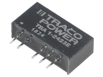 Convertor DC/DC 1W 24V la 15V/-15V foto