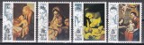 Tristan da Cunha 1993 - Crăciun - Picturi de Rubens, Bitticelli, ș.a., MNH