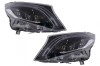 Faruri Full LED Mercedes V-Class W447 (2016-2020) Negru Performance AutoTuning, KITT