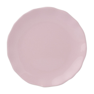 Farfurie intinsa Diana Rustic, Ambition, 27 cm, ceramica, roz foto