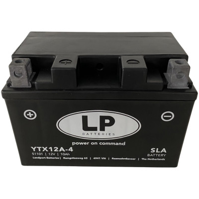 Baterie Moto LP Batteries SLA 10Ah 150A 12V MS LTX12A-4 foto