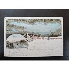 Carte postala, Bodensee, inceput de secol XX