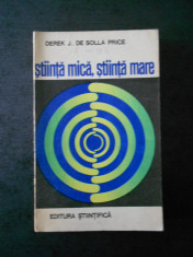 DEREK J. SOLLA PRICE - STIINTA MICA, STIINTA MARE foto