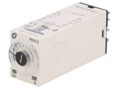 Timer analogic DPDT 230VAC 0.1s-100h foto