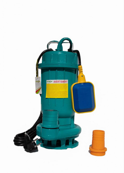 Pompa submersibila pentru apa murdara cu plutitor-Ecotis-WQD10-12-2.5