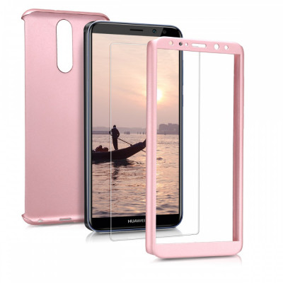 Husa pentru Huawei Mate 10 Lite, Policarbonat, Rose Gold, 46385.31 foto