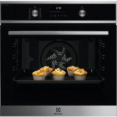 Cuptor incorporabil Electrolux EOD6C77WX, Electric, 72 l, Autocuratare catalitica, SteamBake, Wi-fi, Grill, Clasa A+, Inox/negru