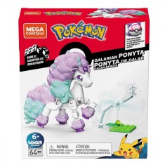 Set de construit, Mega Blocks, Pokemon Galarian Ponyta, 64 piese, GYG94