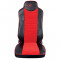Set Huse Scaun Umbrella Pentru Man TGX Euro 5 Eco Leather + Velvet Black+Red