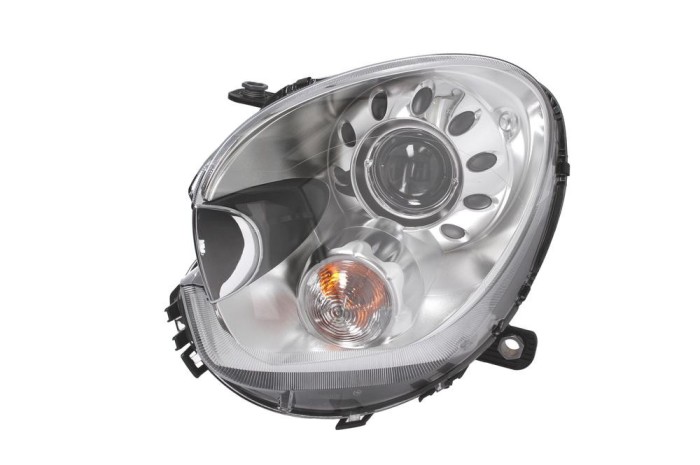 Far MINI COUNTRYMAN (R60), 08.2010-04.2017; PACEMAN (R61), 03.2013-, partea dreapta, Magneti MARELLI, D1S; electric; janta cromata; fara ballast; far