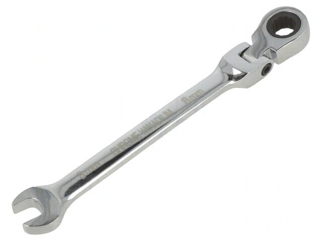 Cheie combinată cu articulație 8mm 142mm