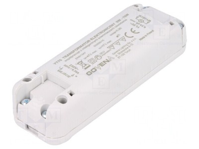 Transformator Electronic 70VA 230VAC 11.5V IP40 foto