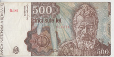 M1 - Bancnota Romania - 500 lei - emisiune ianuarie 1991 foto