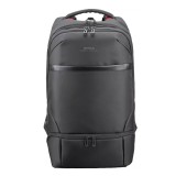 Cumpara ieftin Rucsac laptop Serioux Smart Travel, 15.6 inch, rezistent la apa, port USB, bretele ajustabile, Negru