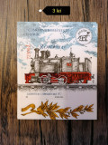 Romania MNH 2002 - Locomotive romanesti cu abur - LP 1593 - colita