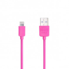 Cablu Date &amp;amp; Incarcare APPLE Lightning Fast Charge (Roz) REMAX RC-06I foto