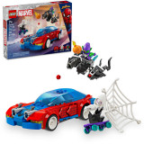 LEGO Marvel Super Heroes - Masina de curse a Omului Paianjen si Venom Green Goblin(76279) | LEGO