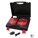 2 x Wireless Neon LED Magnet Lumina spate de Remorca Camion 12v 24v E9
